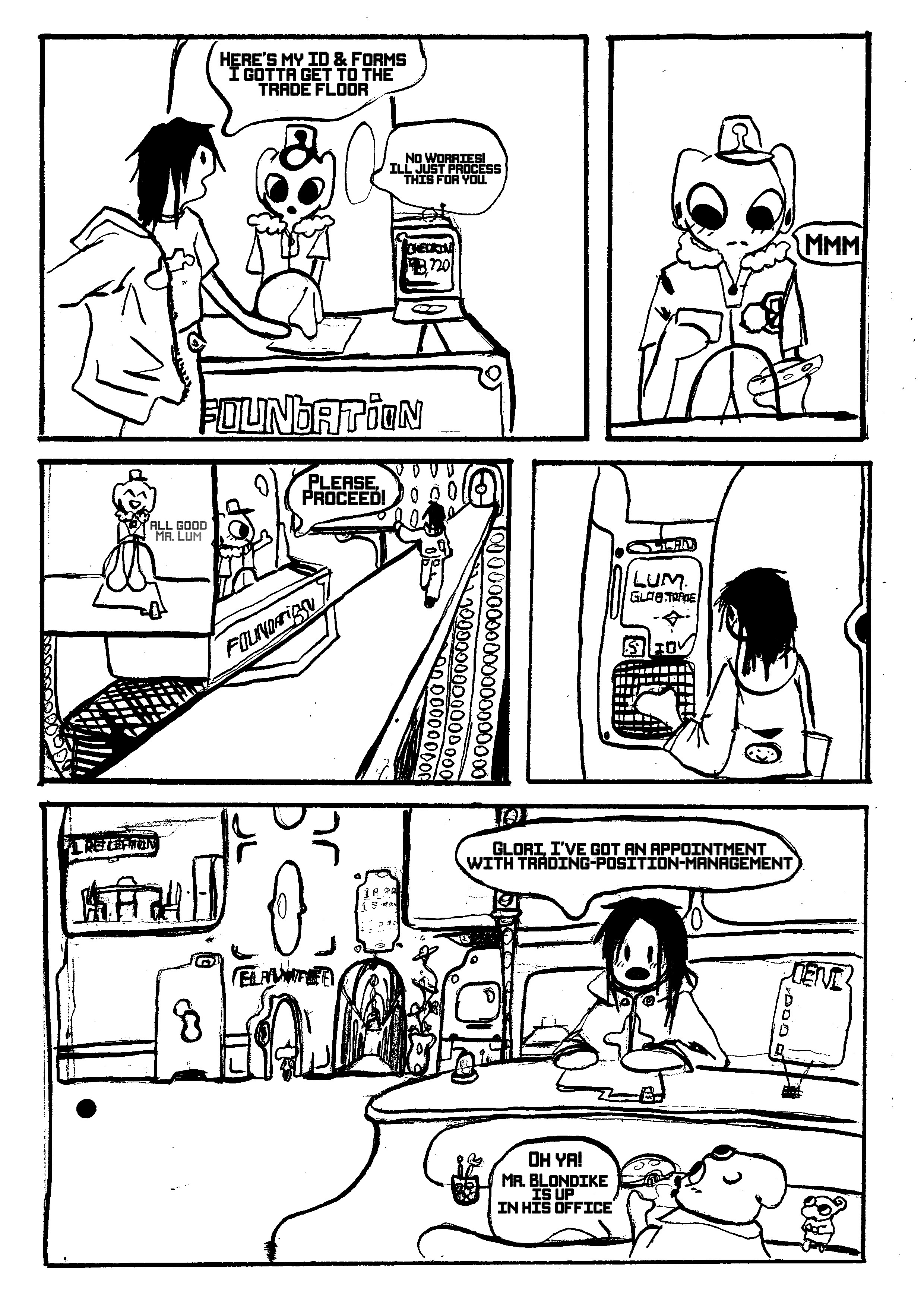 Fred and Frosche Origin